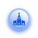 Local churches badge illustration